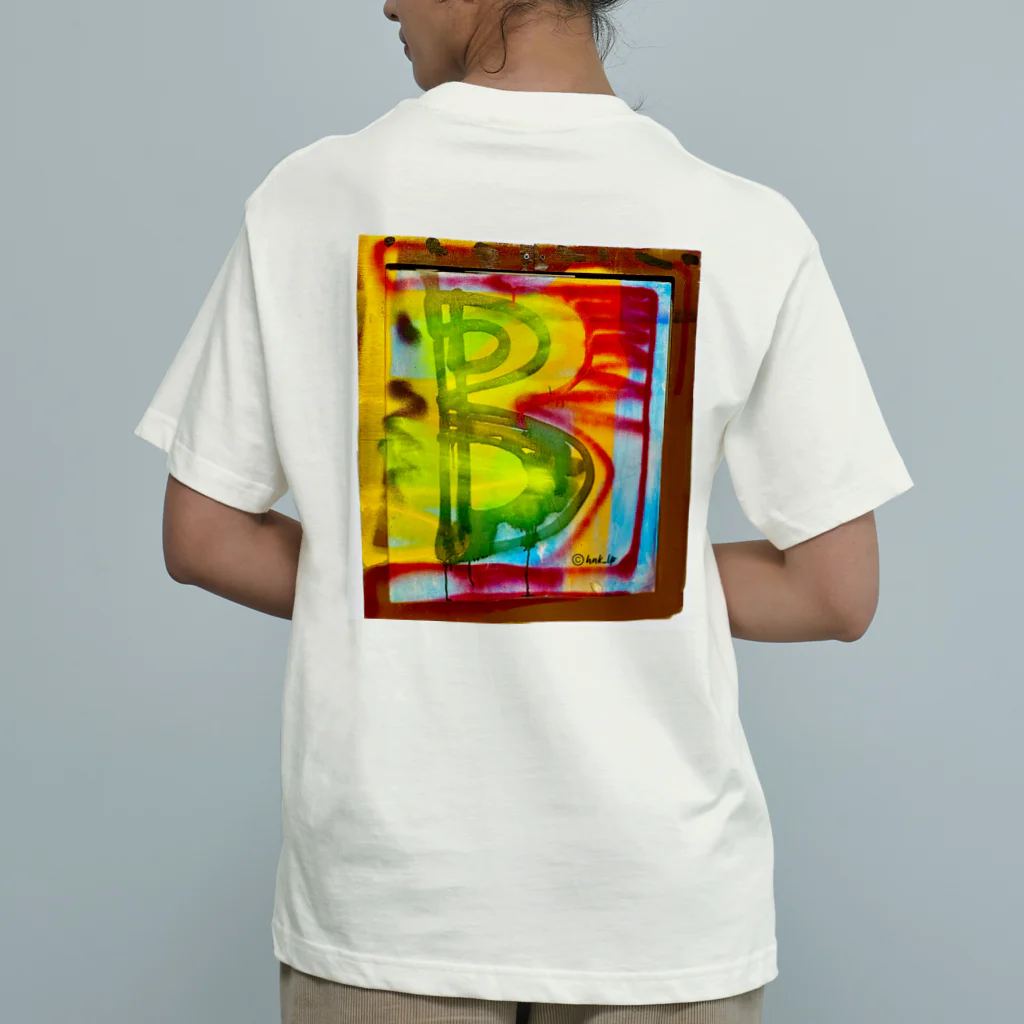 zzz7amのThisisＢ ))))<} オーガニックコットンTシャツ