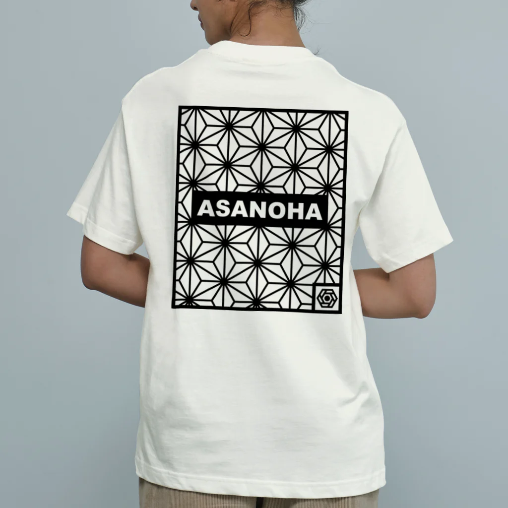 WAGARAZA / ワガラザの[WAGARAZA] ASANOHA_麻の葉 Organic Cotton T-Shirt