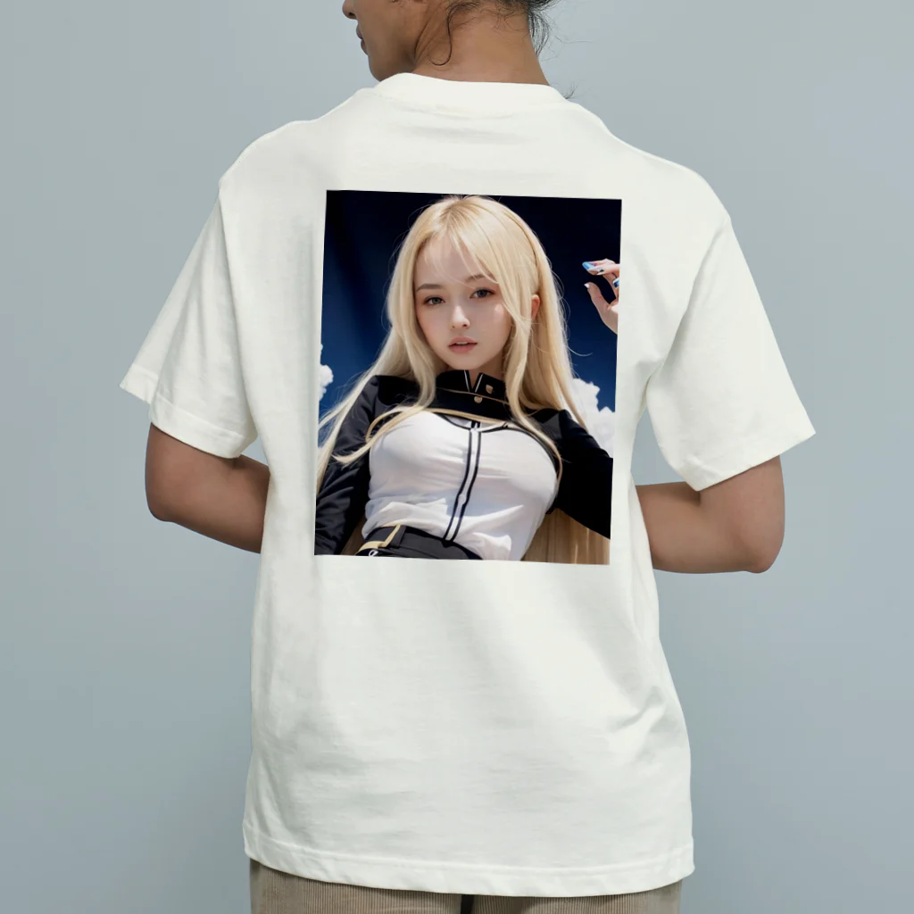 💕第52歩兵連隊💕の美少女 オーガニックコットンTシャツ