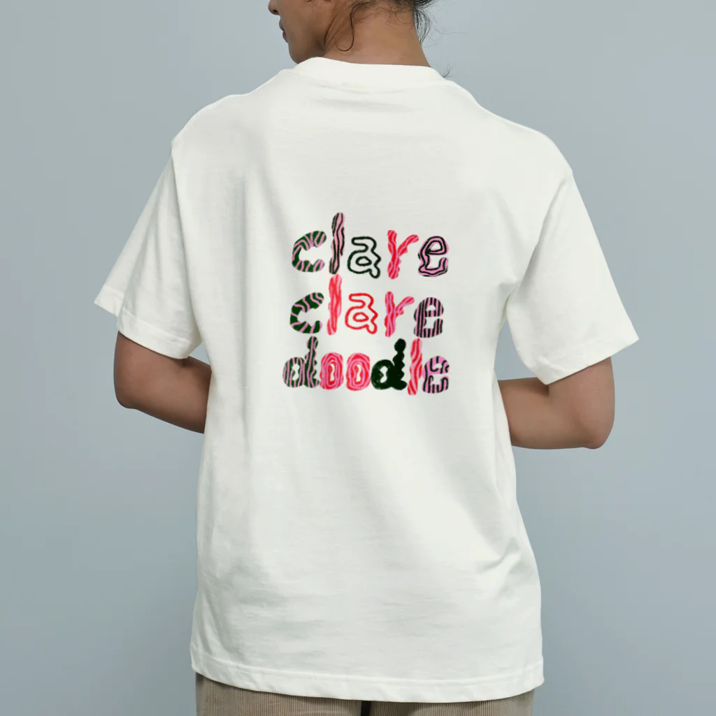 clareclaredoodleのA Green Classical Car オーガニックコットンTシャツ