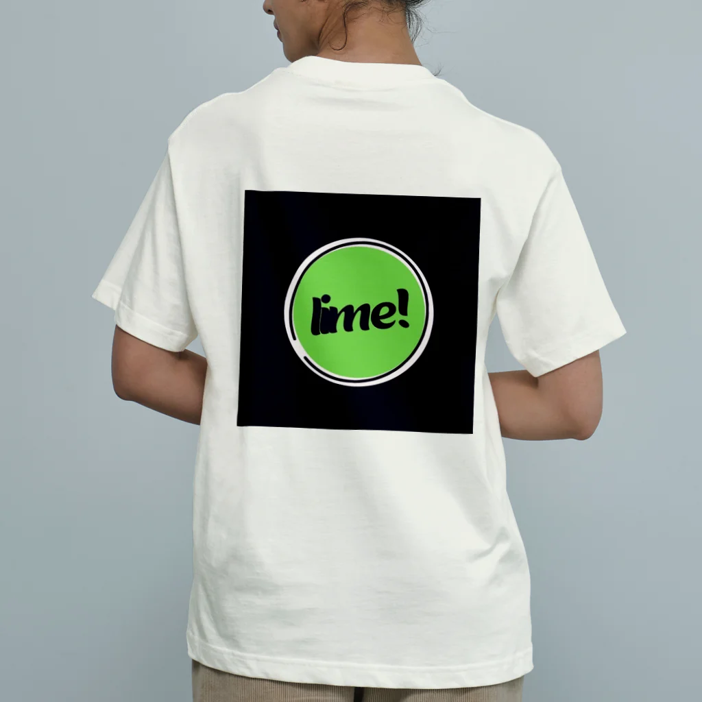 LIMEのlime original オーガニックコットンTシャツ