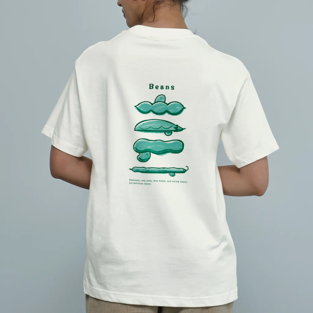 Aランチサラダ付SHOPの夏のbeansさん2 Organic Cotton T-Shirt