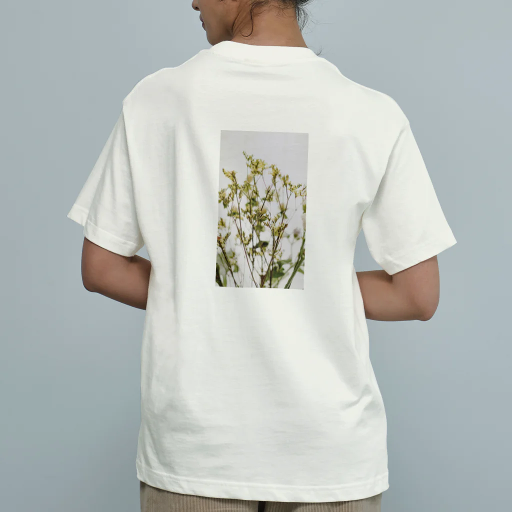 Resembles a floristのbeige. Organic Cotton T-Shirt