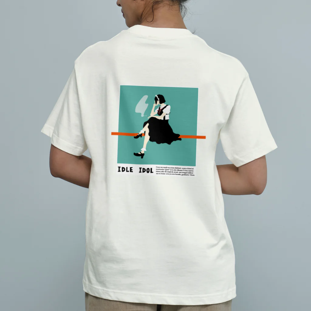 aedi.create_officialのIDLE IDOL オーガニックコットンTシャツ