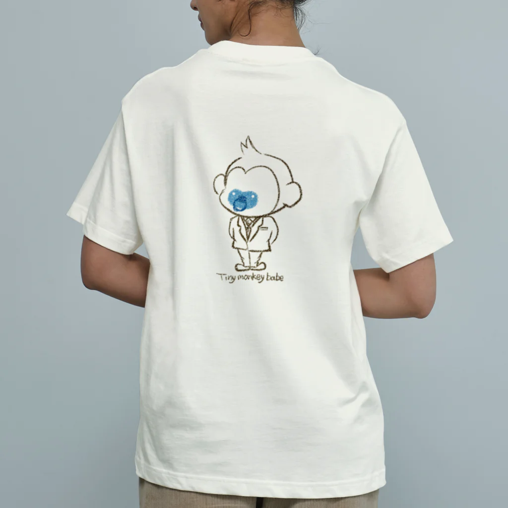 Tiny monkey babeのTiny monkey babe スーツ オーガニックコットンTシャツ