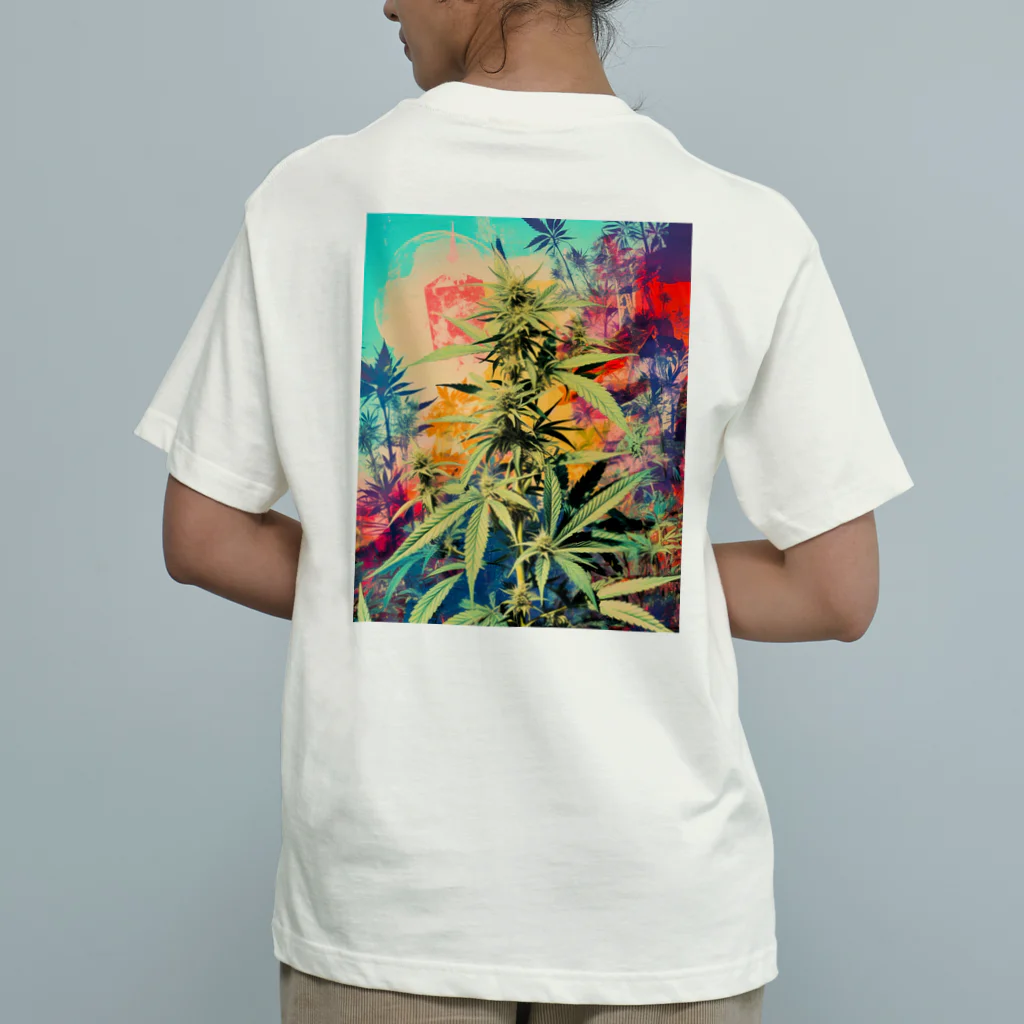 Unknown Paradiseの【Unknown Paradise】大麻草A Organic Cotton T-Shirt