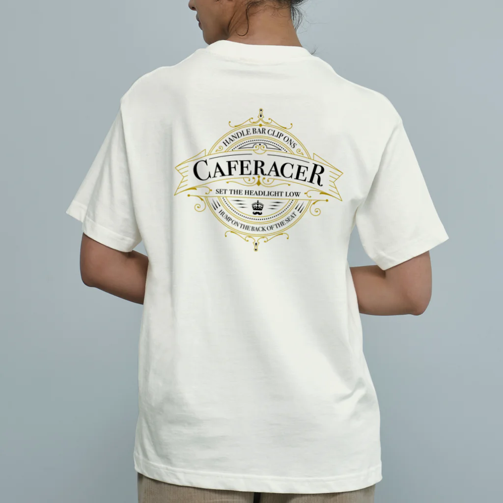 りぶれのcaferacer オーガニックコットンTシャツ