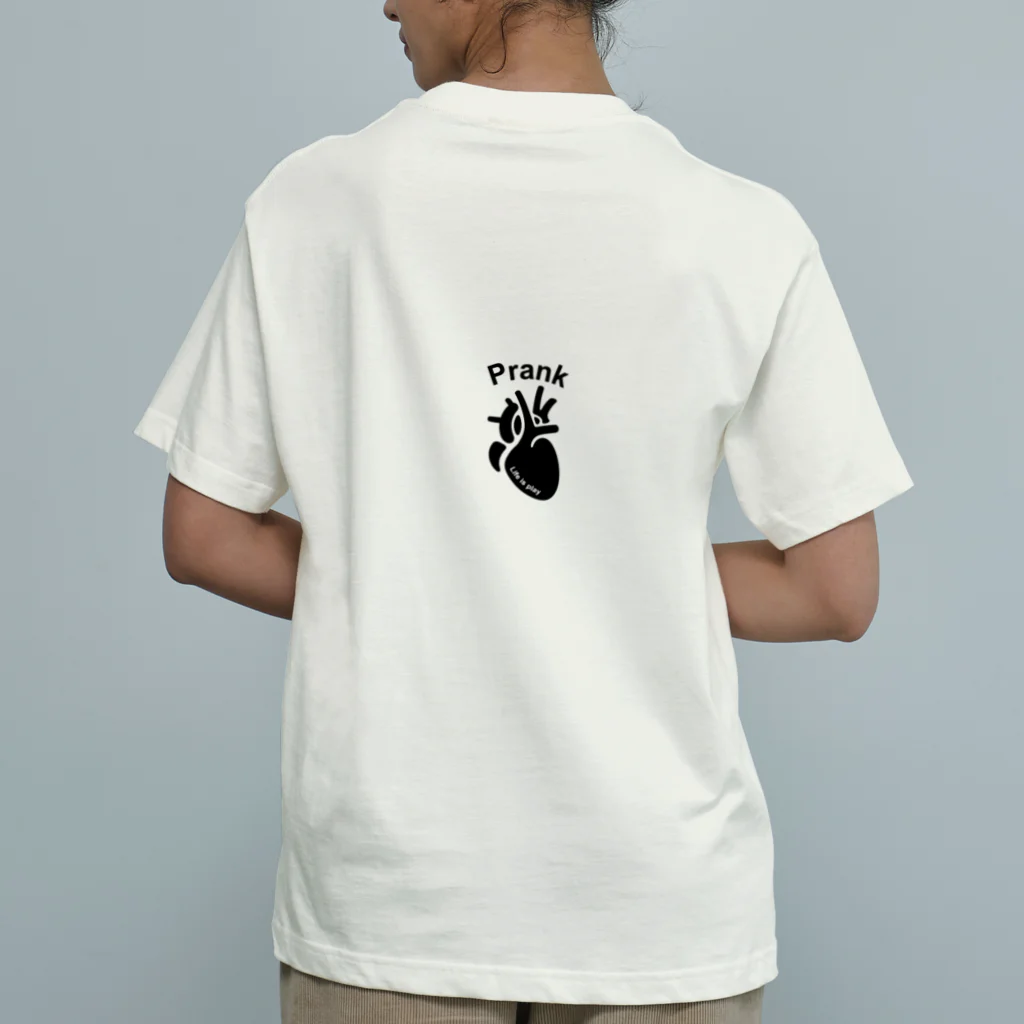 Prankのoriginal ロゴ シリーズ Organic Cotton T-Shirt