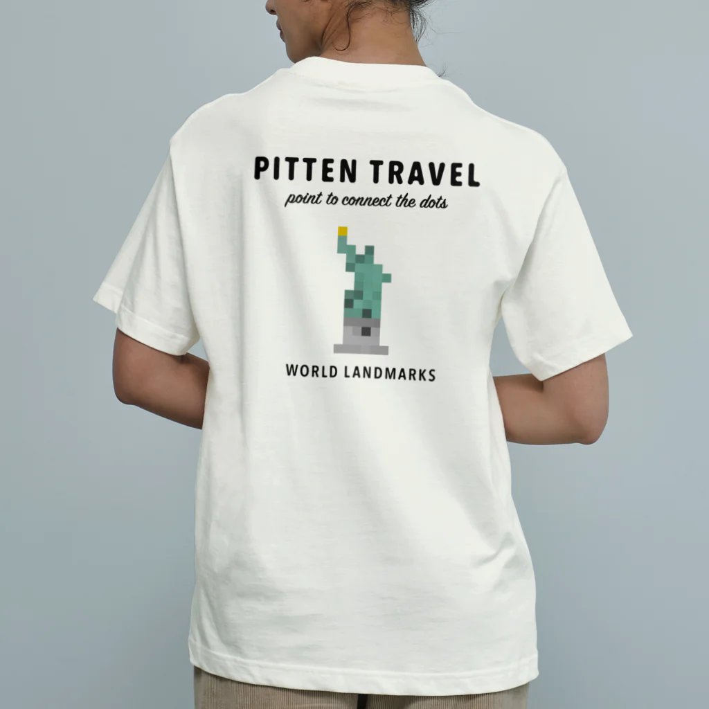 PITTEN PRODUCTSのPITTEN TRAVEL PX WORLD #5-1 オーガニックコットンTシャツ