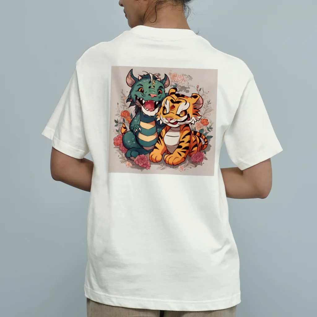 enryuu'sCLUBのPrettywithタイガー＆ドラゴン Organic Cotton T-Shirt