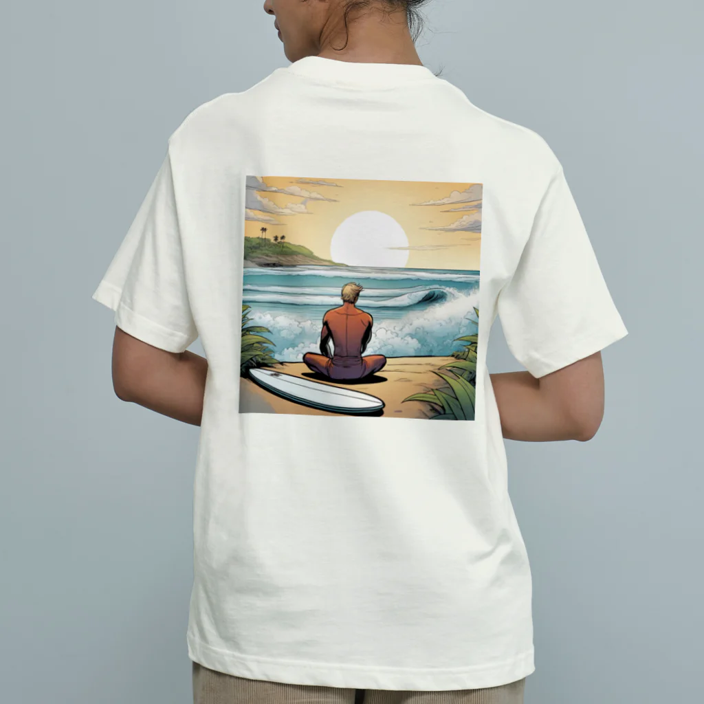 HAMMER　PROJECTのSunset Soul Surfer (サンセット ソウルサーファー) オーガニックコットンTシャツ