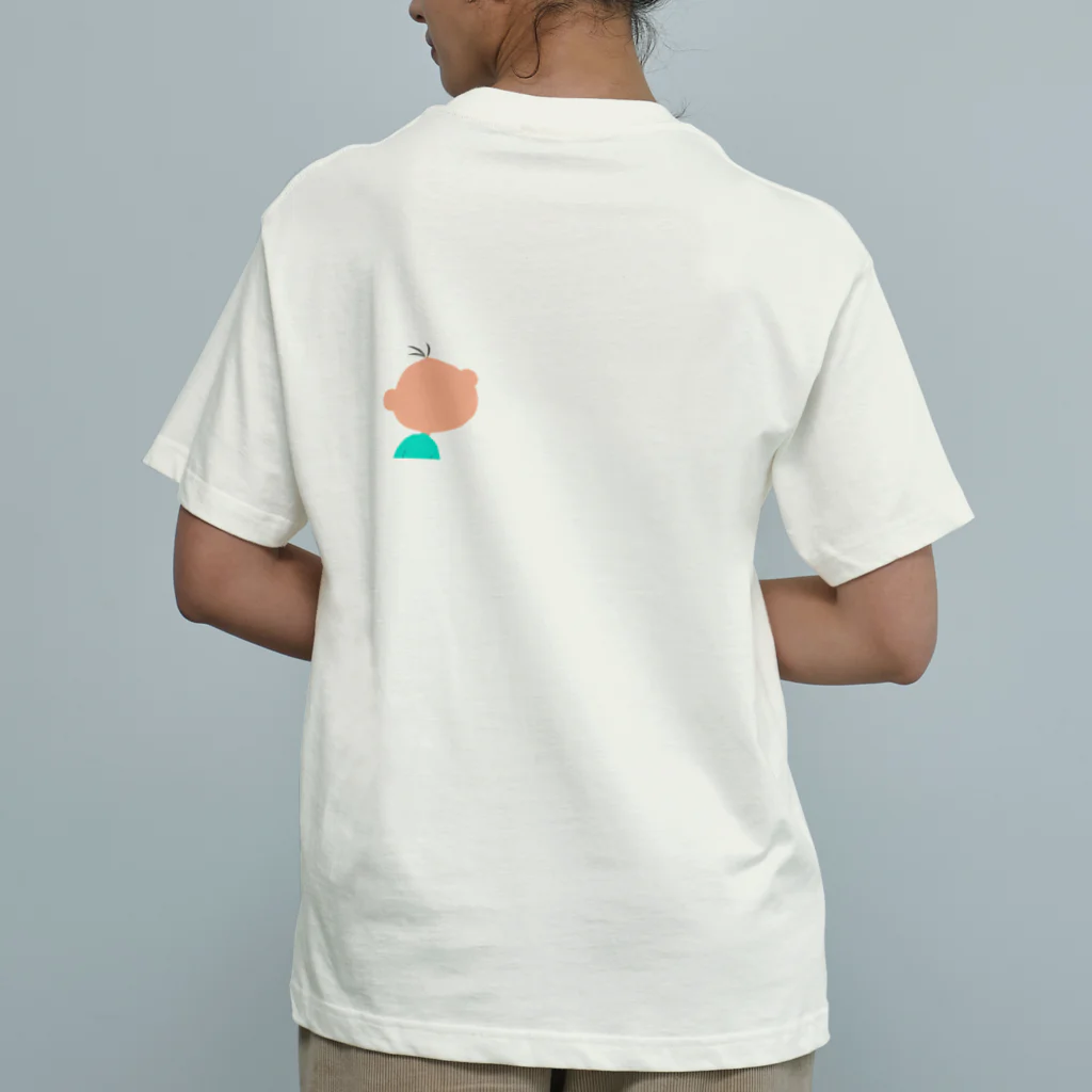 ザ☆めんまのお店の笑太郎（えみたろう） Organic Cotton T-Shirt