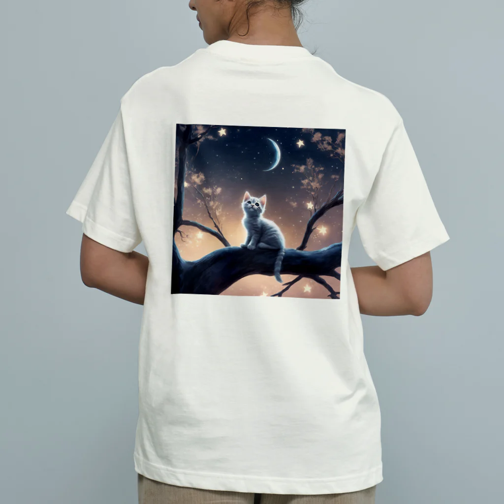 MAF_の月明かりの下で🌙 オーガニックコットンTシャツ