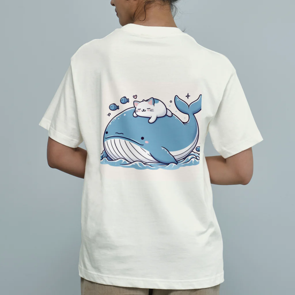 ニャーちゃんショップの眠りネコ Organic Cotton T-Shirt