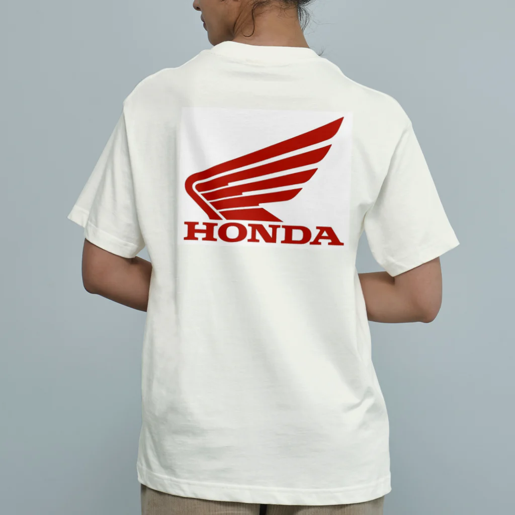 ysp1100のHONDAウィングマークです。 Organic Cotton T-Shirt