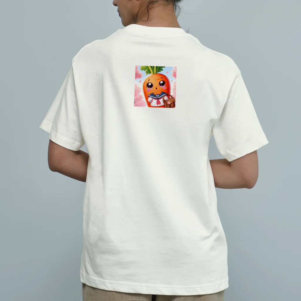 ハートフルのキャロット姫のドキドキSchool！ Organic Cotton T-Shirt