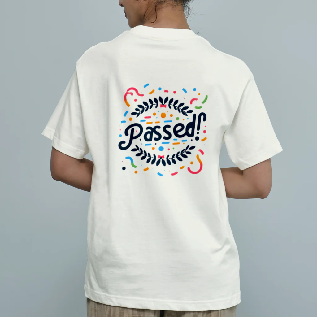 わっしょいの合格PASSED オーガニックコットンTシャツ