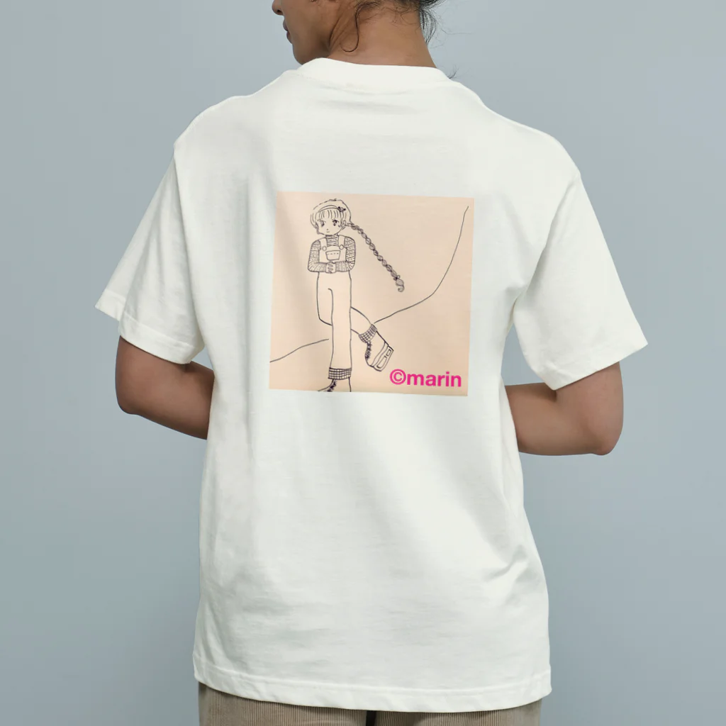 まりんのアイススケート⛸少女 Organic Cotton T-Shirt