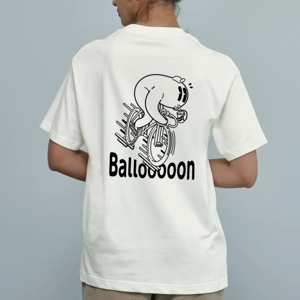 nidan-illustrationの"Ballooooon" #2 オーガニックコットンTシャツ