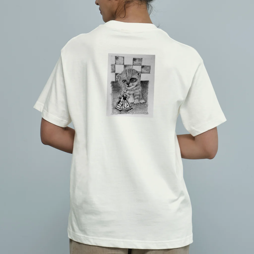 シャルルのオルゴールで遊ぶ Organic Cotton T-Shirt