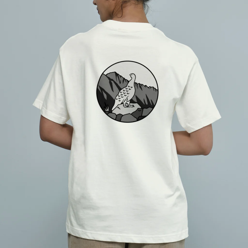 HIGHLAND LABORATORYのクール雷鳥くん for climbers Organic Cotton T-Shirt
