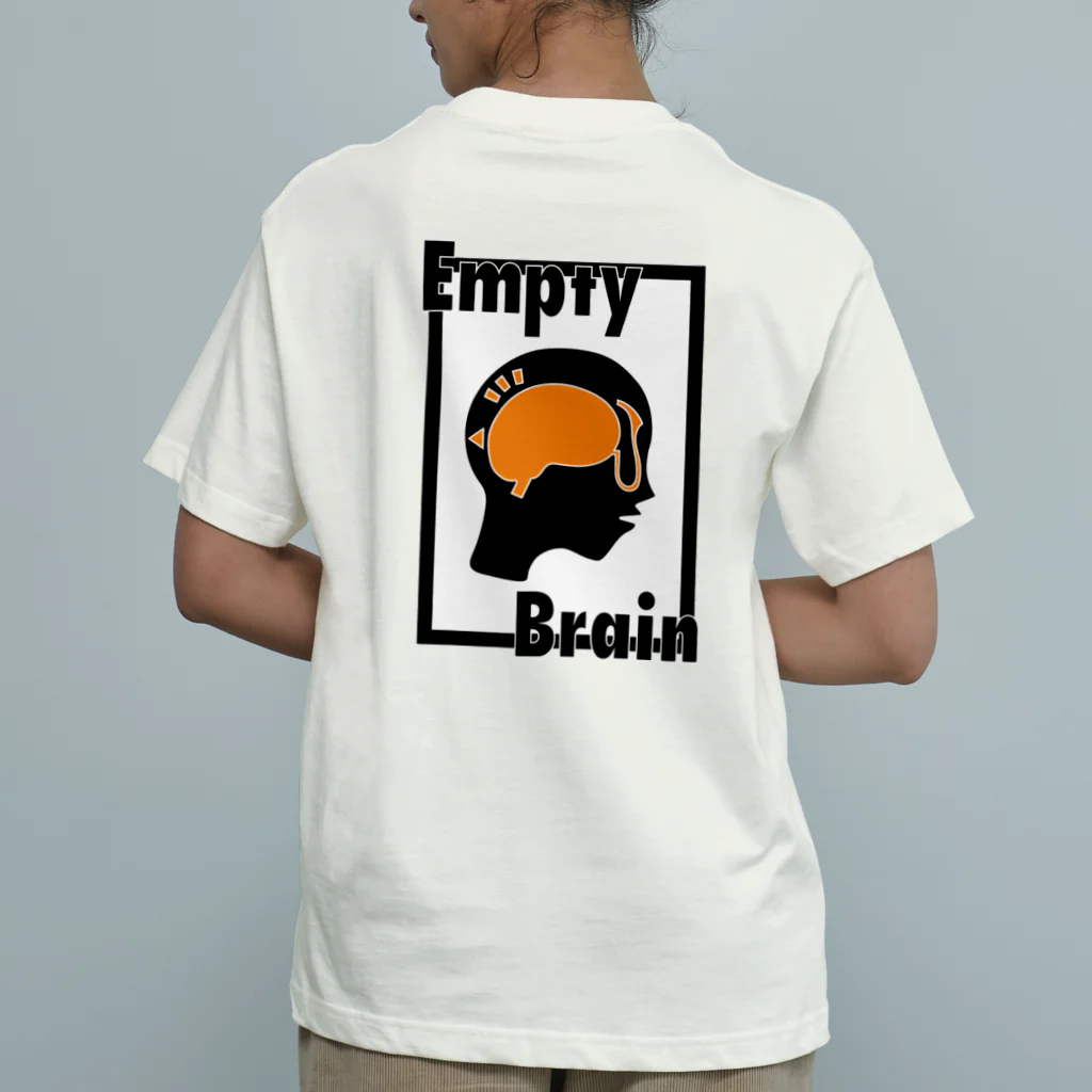 Tea CeremonyのEmpty Brain オーガニックコットンTシャツ