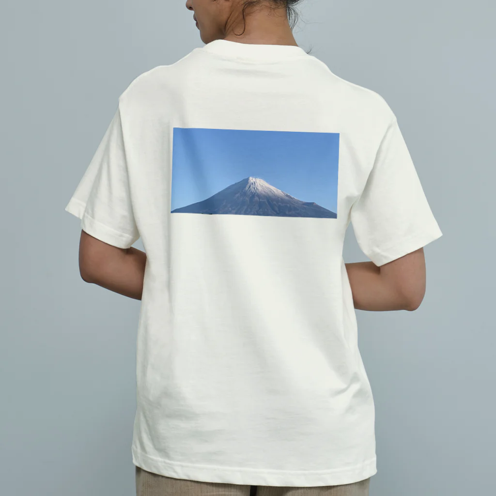 yoicheのフリージア工房の愛国　富士山 オーガニックコットンTシャツ