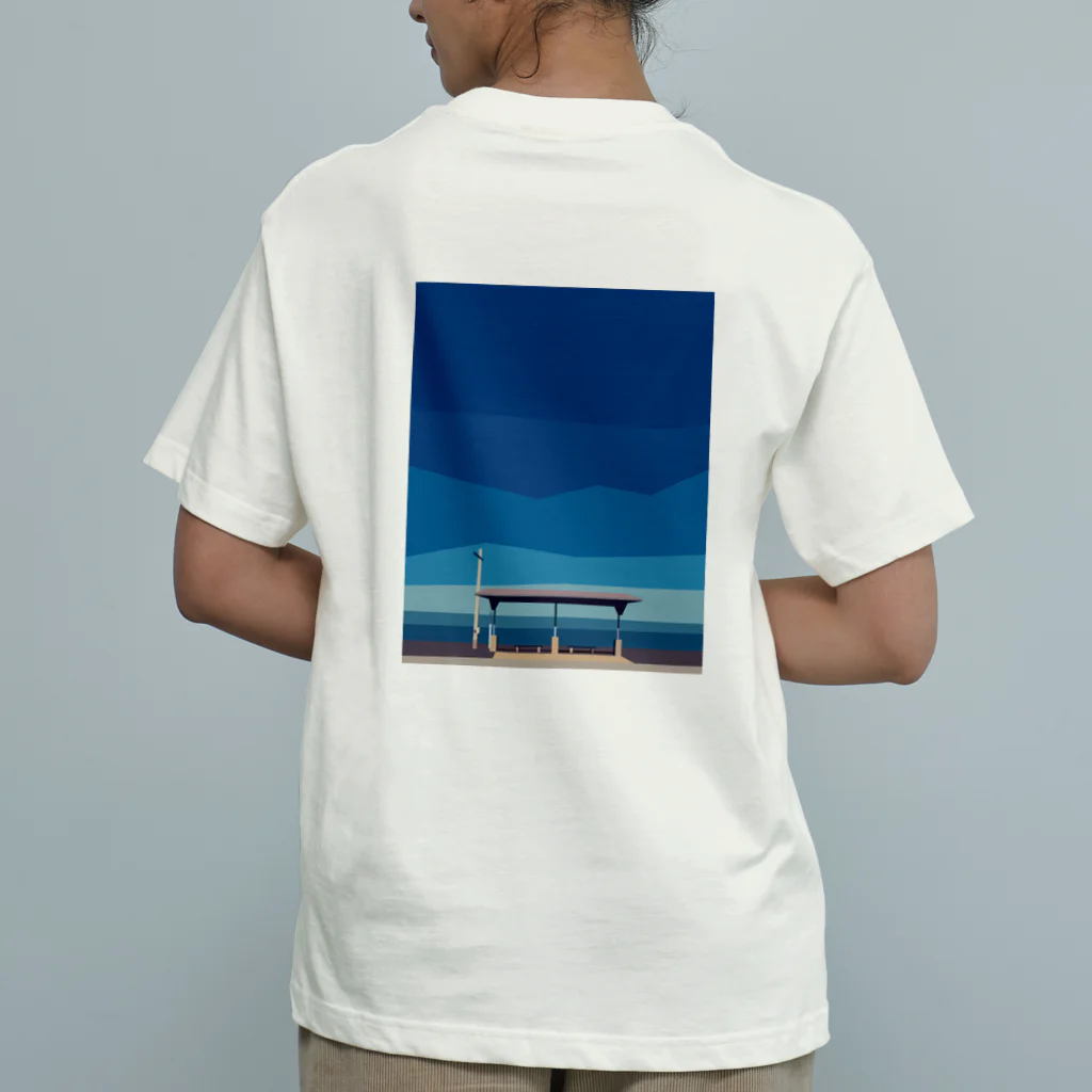 T-の青空　くもなし オーガニックコットンTシャツ