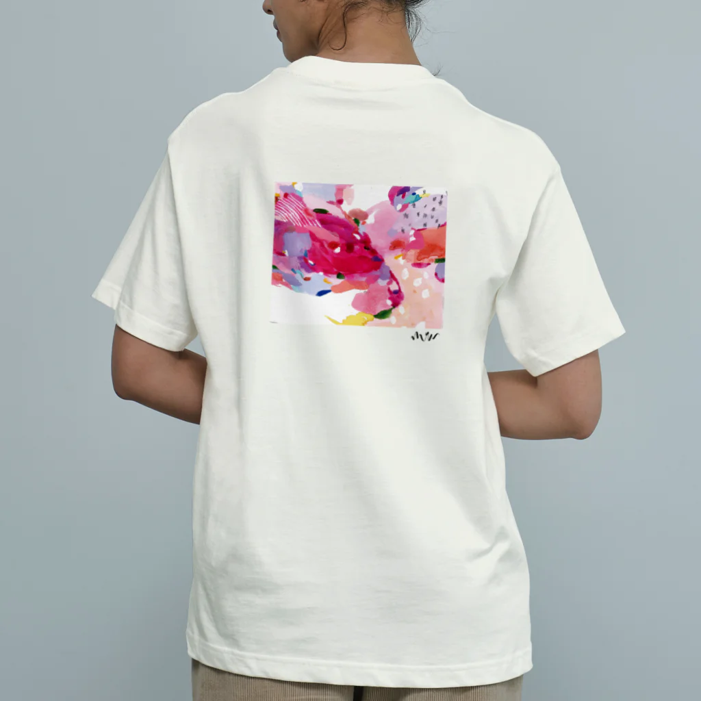 Miyuu WATANABEのBe Smiling Organic Cotton T-Shirt