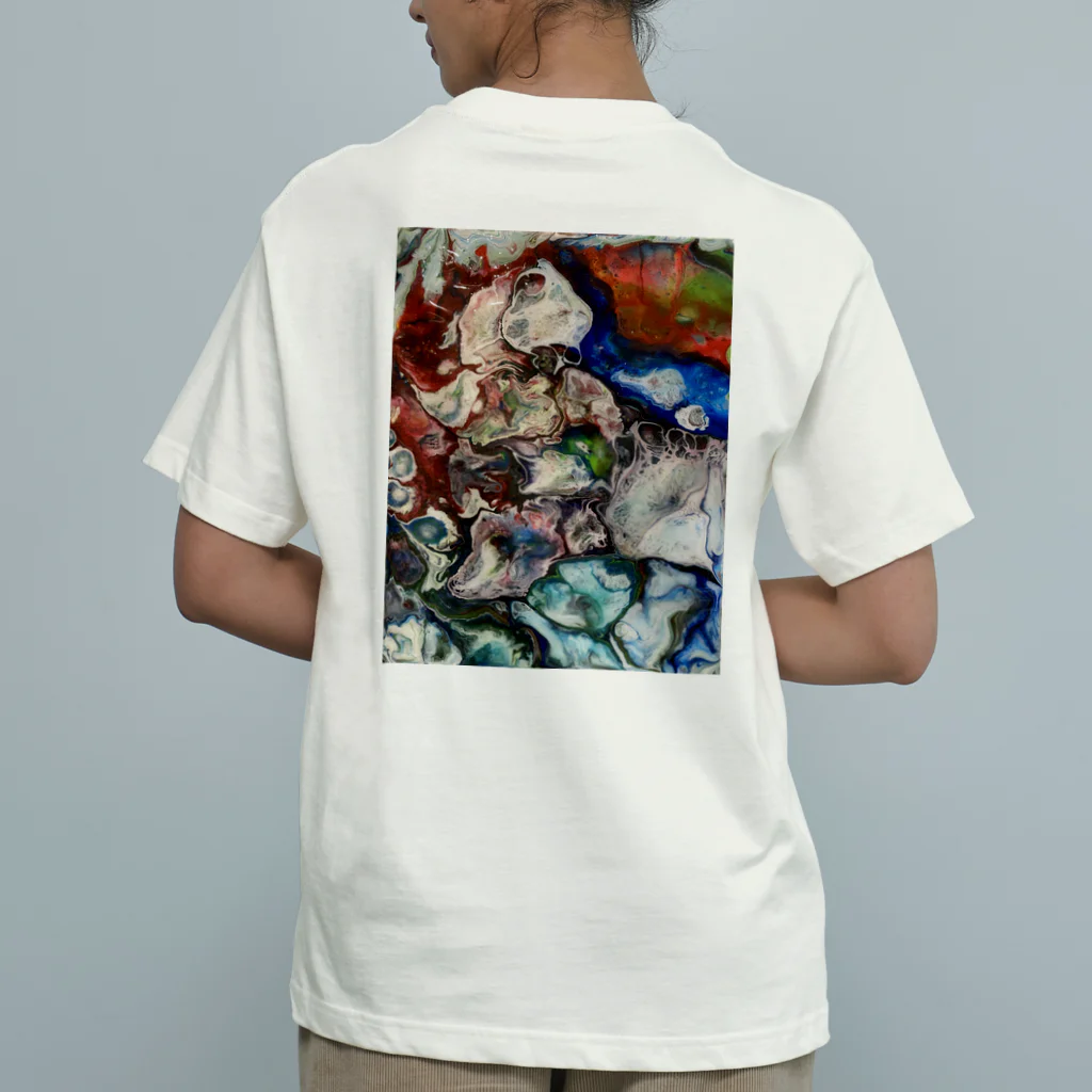 JapaneseArt Yui Shopの悪魔の雄叫び オーガニックコットンTシャツ