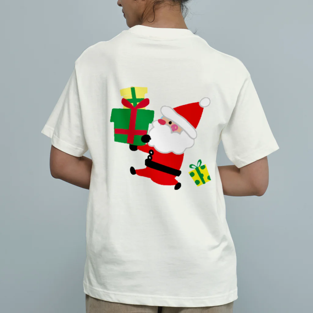 遊びママのXmas Organic Cotton T-Shirt