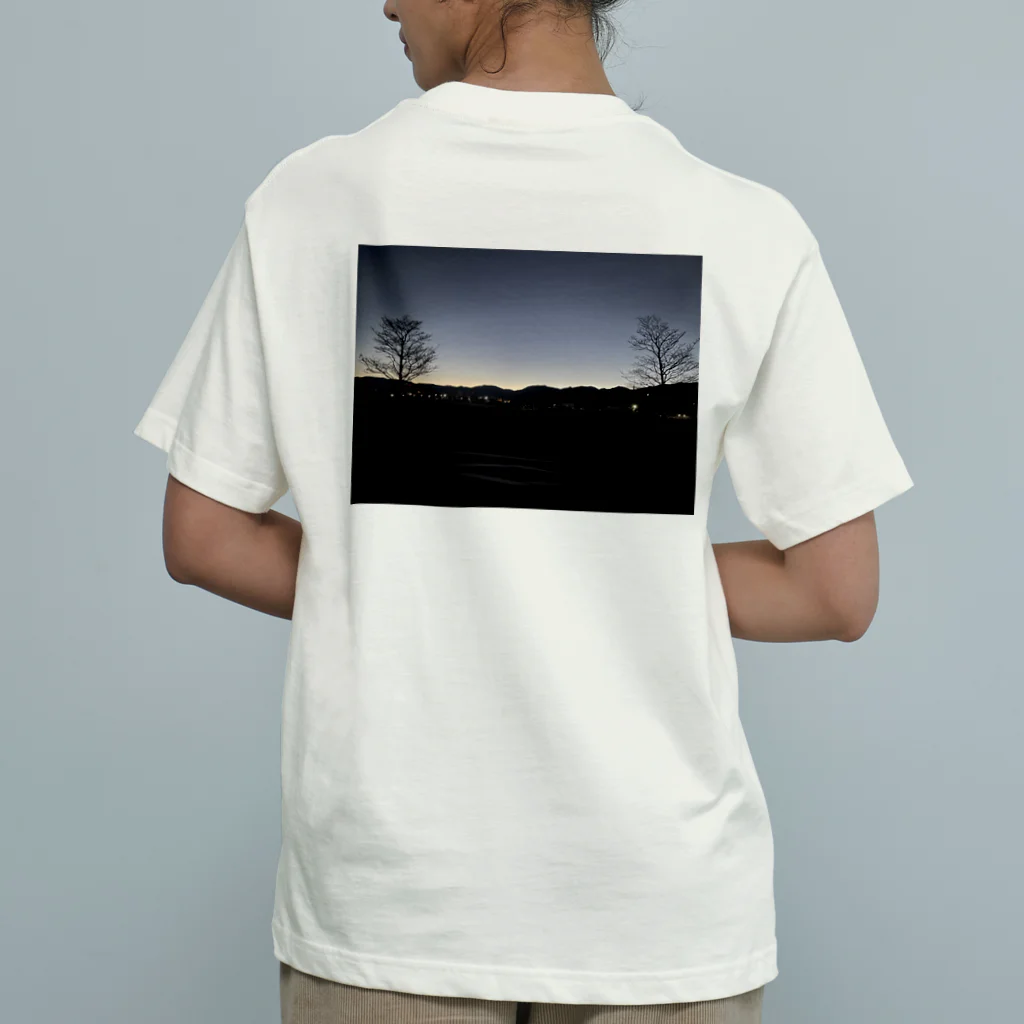 2929gawDesignShop358のEarly winter sunrise オーガニックコットンTシャツ