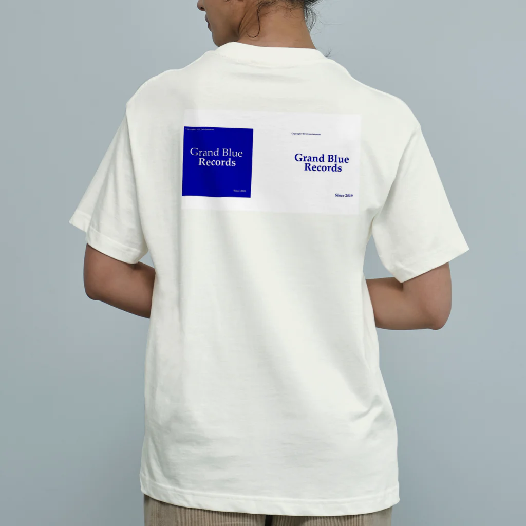 FCS EntertainmentのGrand Blue Records Organic Cotton T-Shirt