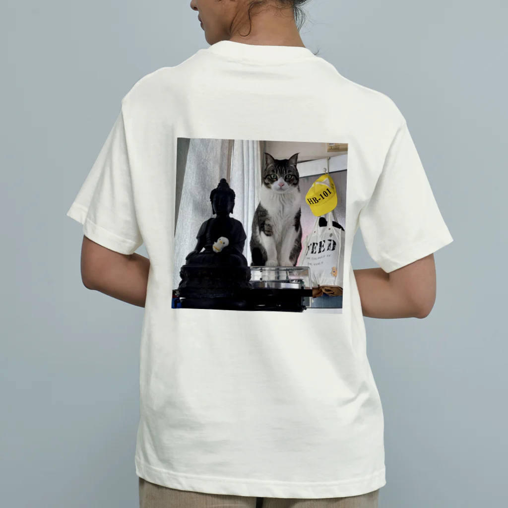 PONTA5/ERIのBuddhaPONTA オーガニックコットンTシャツ