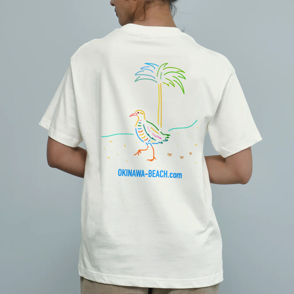 すえいろショップのOKINAWA BEACH Organic Cotton T-Shirt