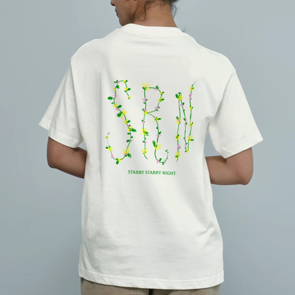 SRNのSRN お花ver. オリジナルグッズ Organic Cotton T-Shirt