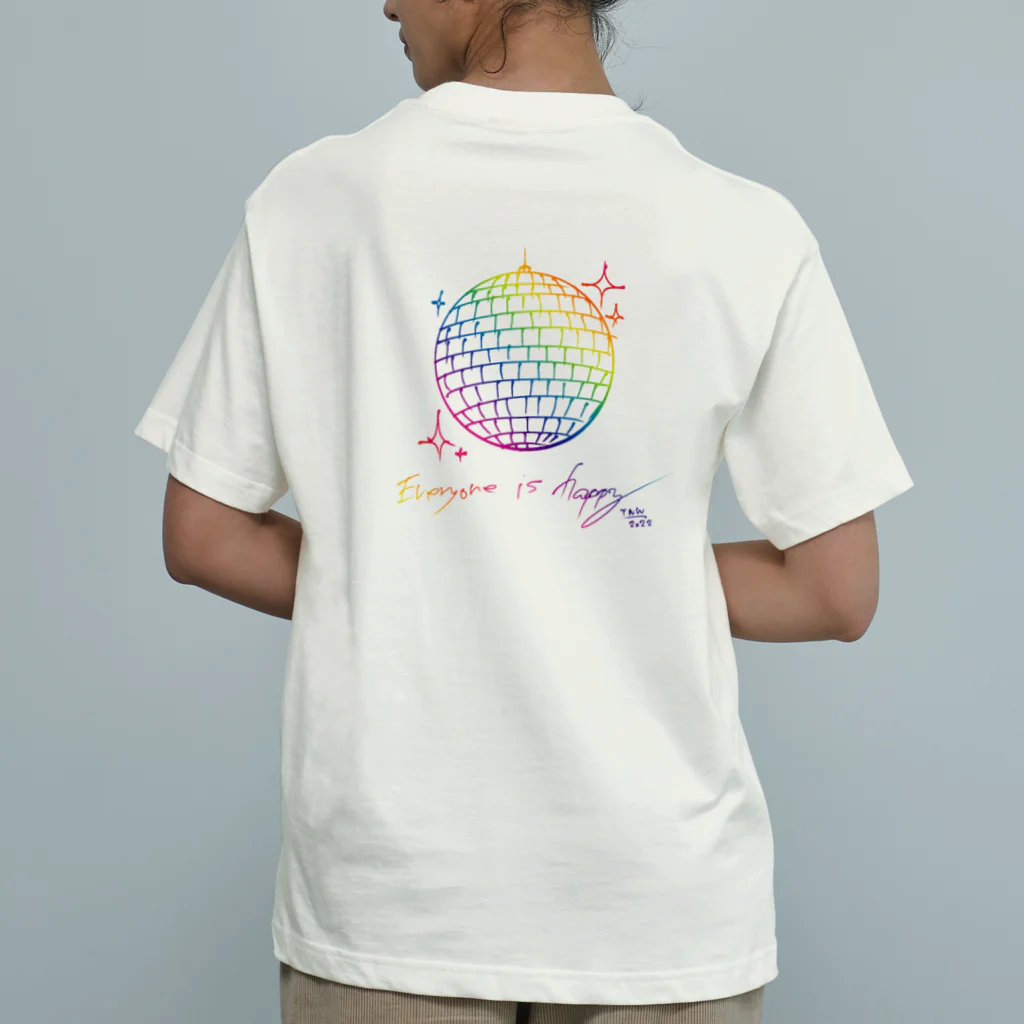 THE WONDERFUL WORLDのTWW2022ミラーボールTシャツ オーガニックコットンTシャツ