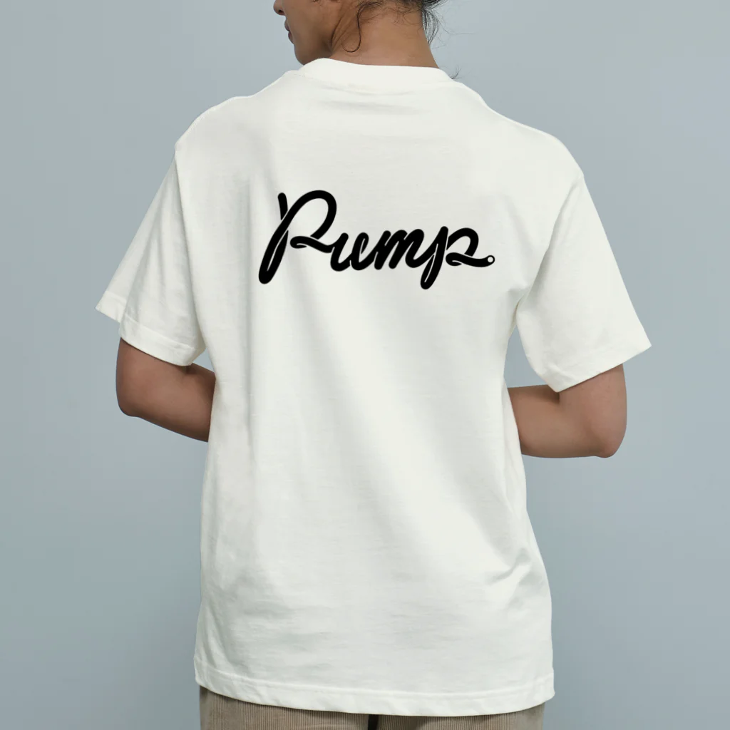 デザインポンプのPump ポンプ オーガニックコットンTシャツ