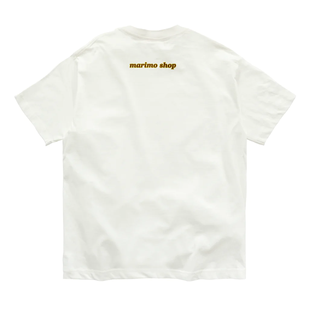 marimo shopのGarden flower モノクロ Organic Cotton T-Shirt