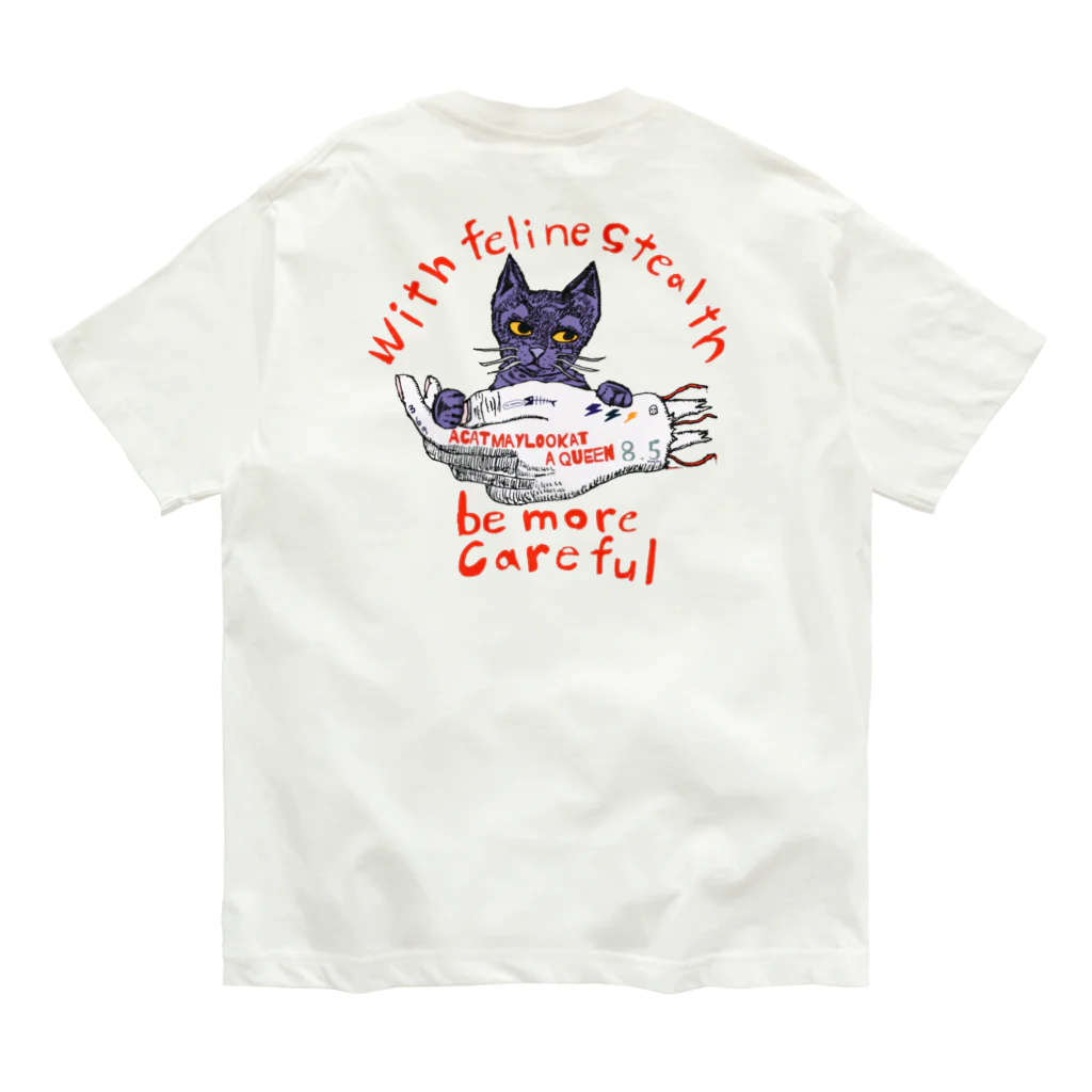 MELT CANDOLLのQueen T'Challa オーガニックコットンTシャツ