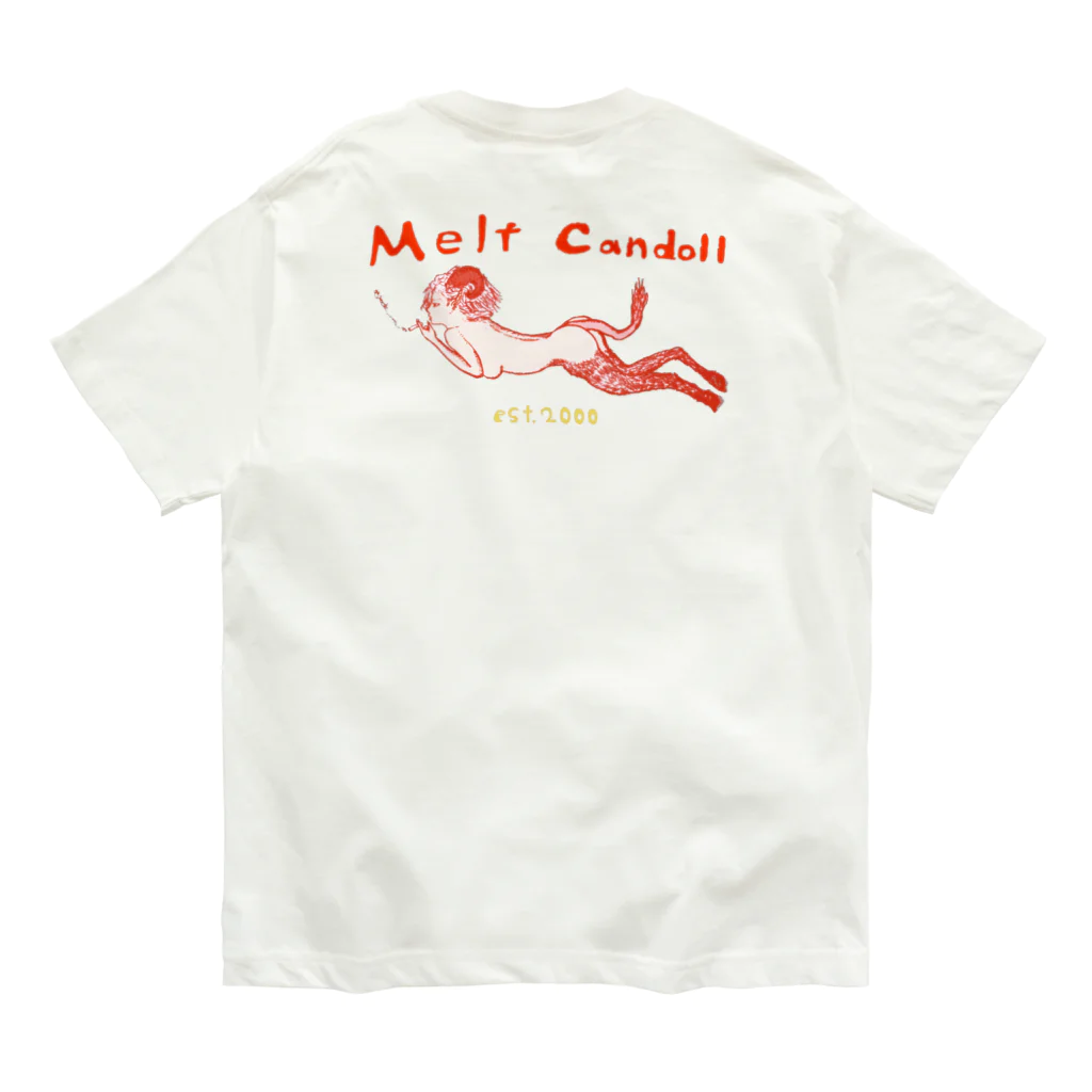 MELT CANDOLLのcigarette devil オーガニックコットンTシャツ