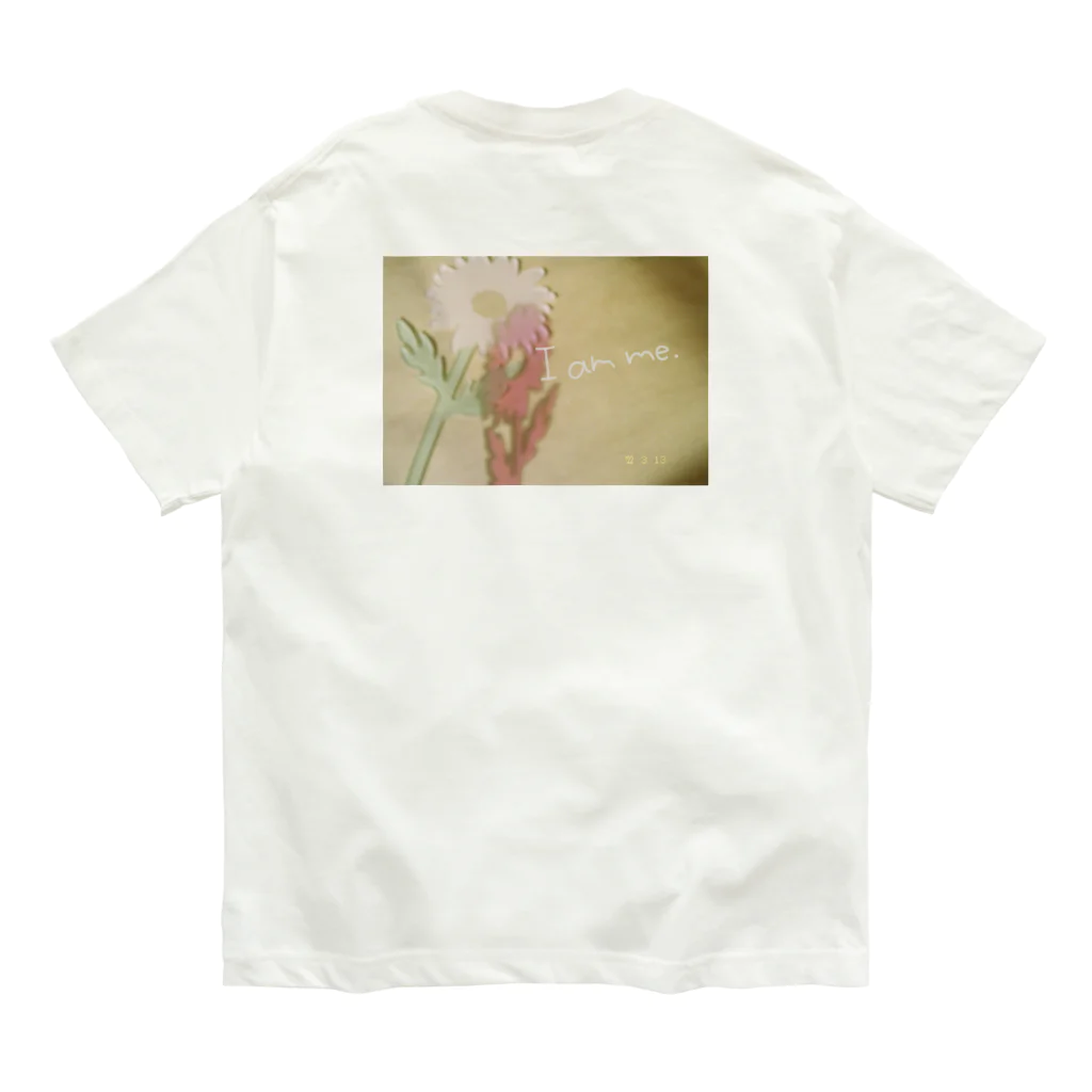 I am meの私は花 オーガニックコットンTシャツ