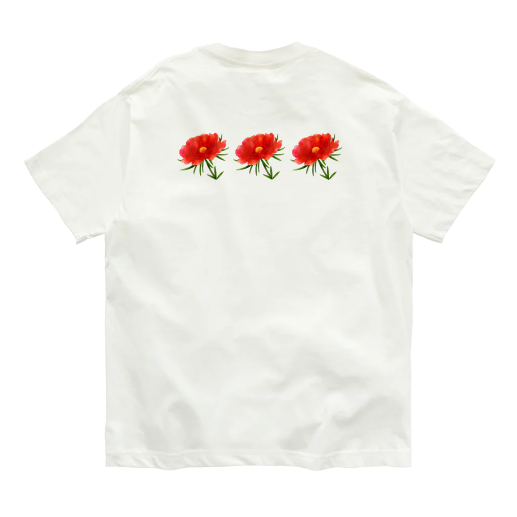 813hachiの松葉牡丹T Organic Cotton T-Shirt