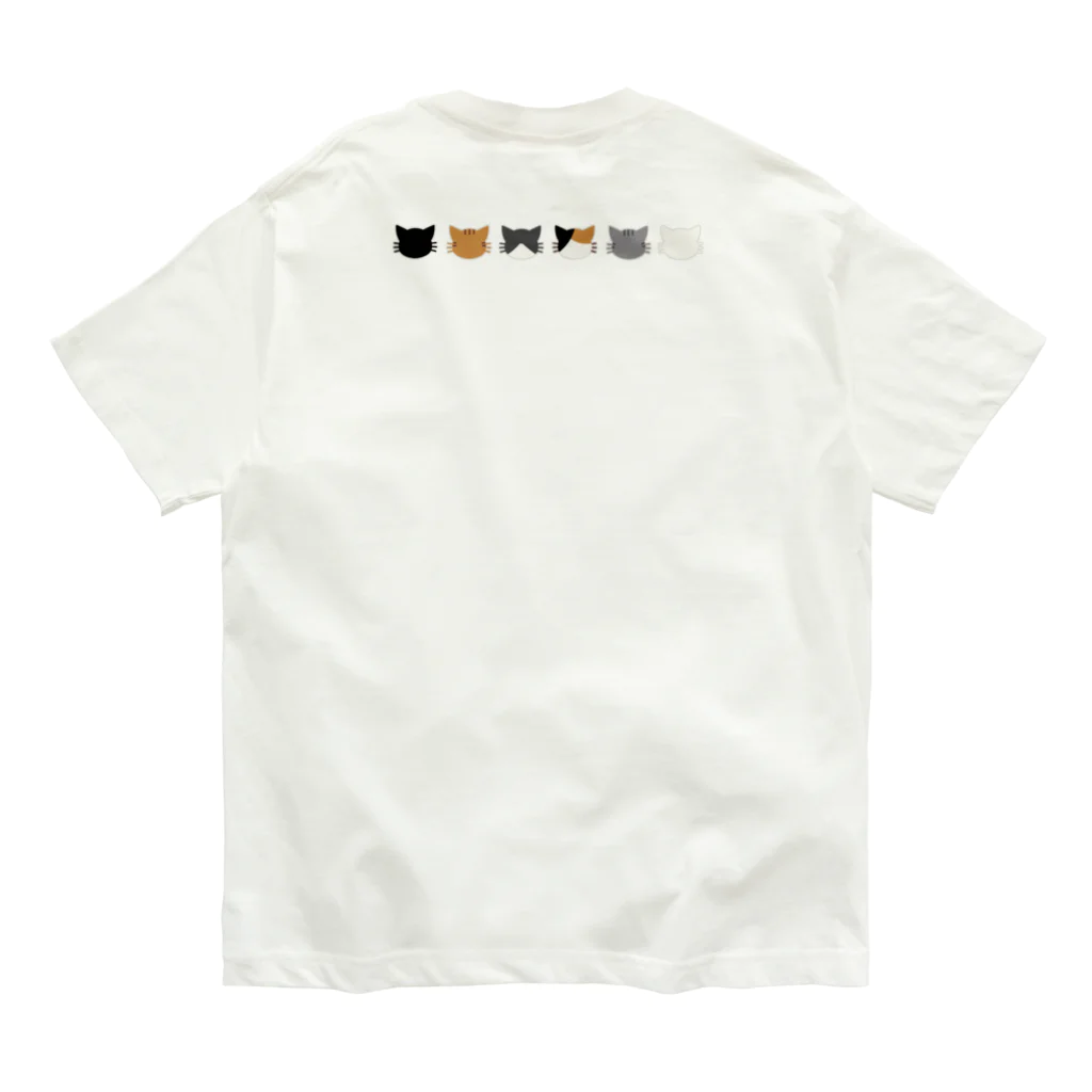 CHICHIZŌのNO CAT NO LIFE オーガニックコットンTシャツ