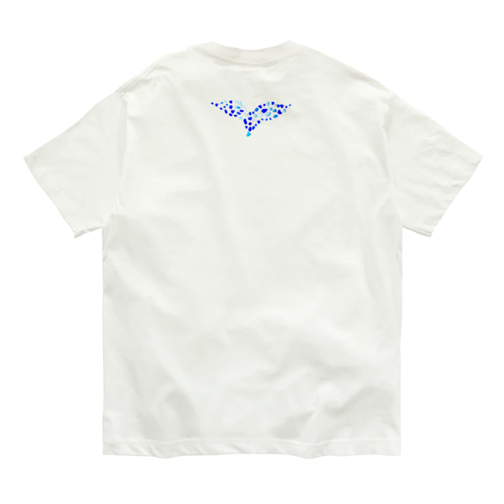 海色ものがたりのくじらさんのしっぽ Organic Cotton T-Shirt