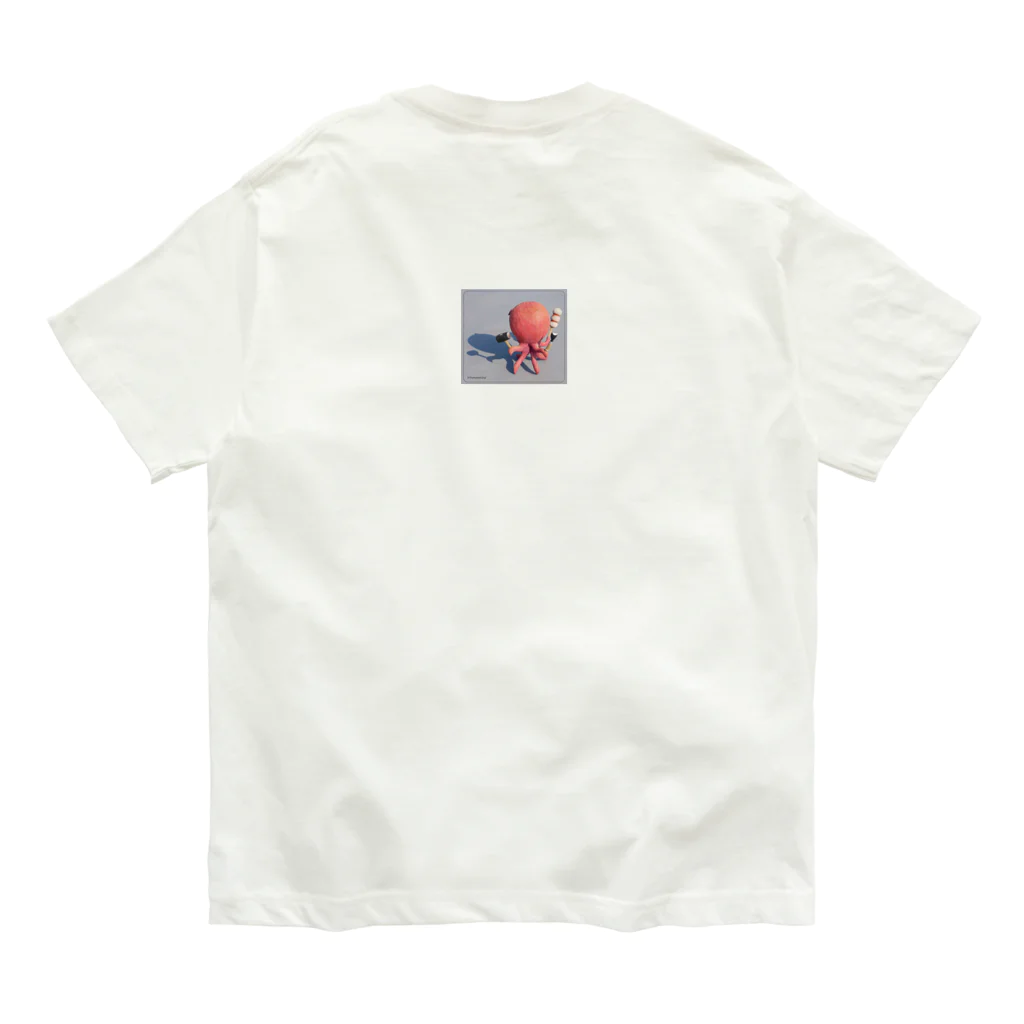 kitomameshaのタコさん Organic Cotton T-Shirt