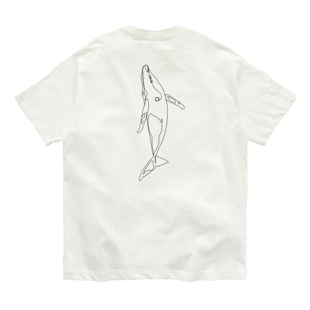 Kei Tanabeのザトウクジラ Organic Cotton T-Shirt