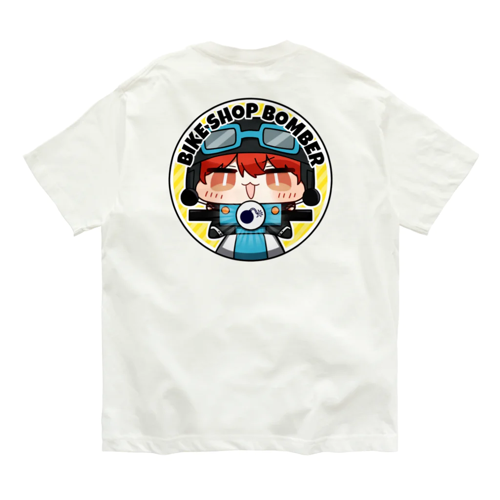 ボンバーショップのボンバーくん オーガニックコットンTシャツ