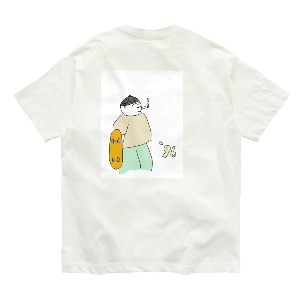 96-wedenesdayのBoogieおっちゃん オーガニックコットンTシャツ