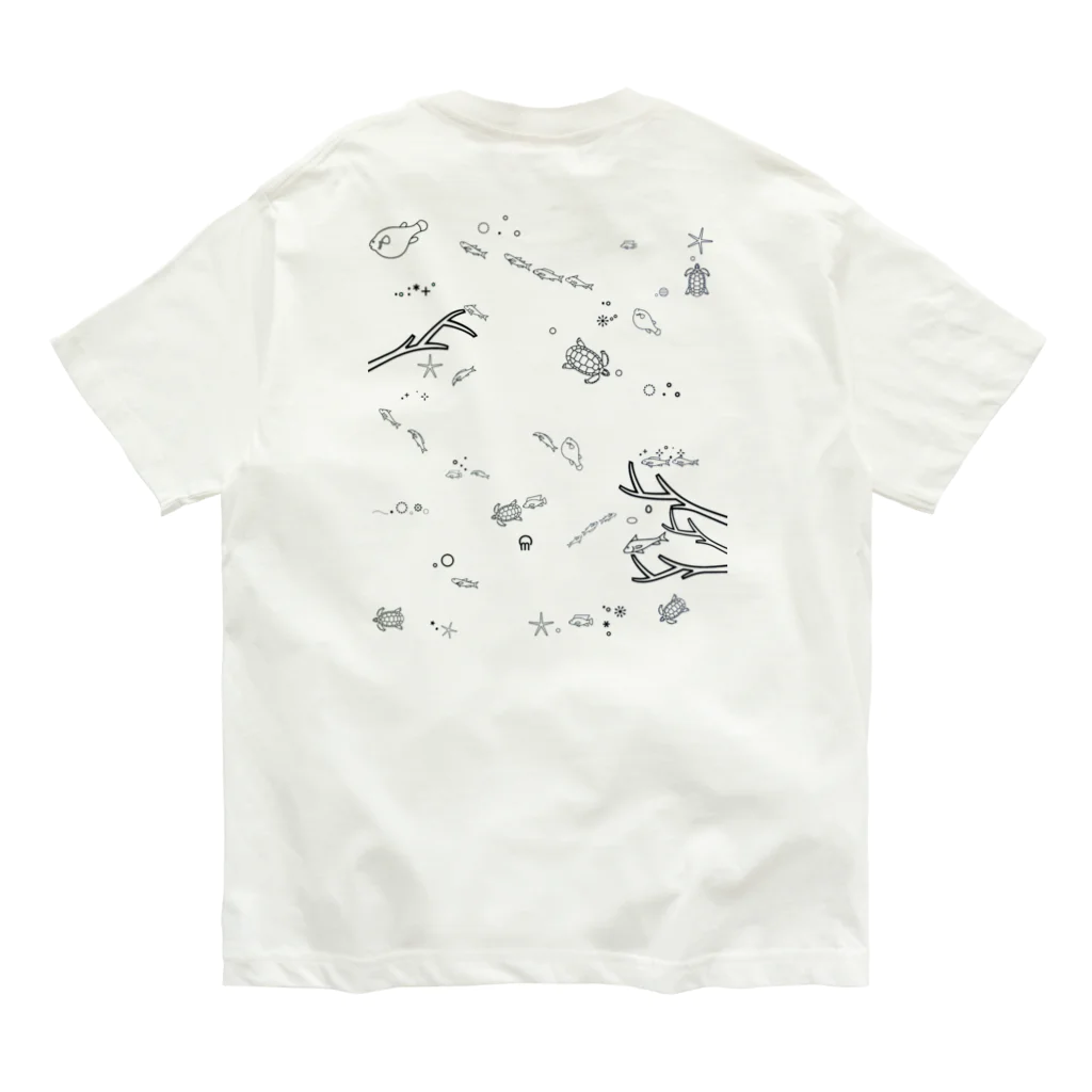 ちゃめの顔文字シリーズ オーガニックコットンTシャツ